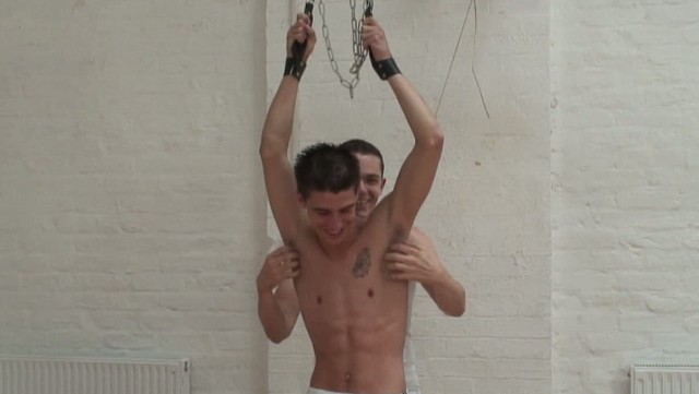 Matt M Hung From The Ceiling And Tickled By Chris HD